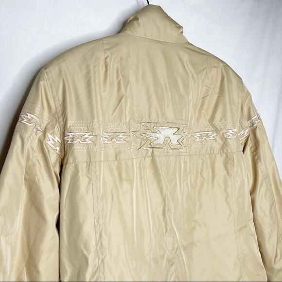 BOGNER / tan down puffer ski coat / 10 - Picture 4 of 10